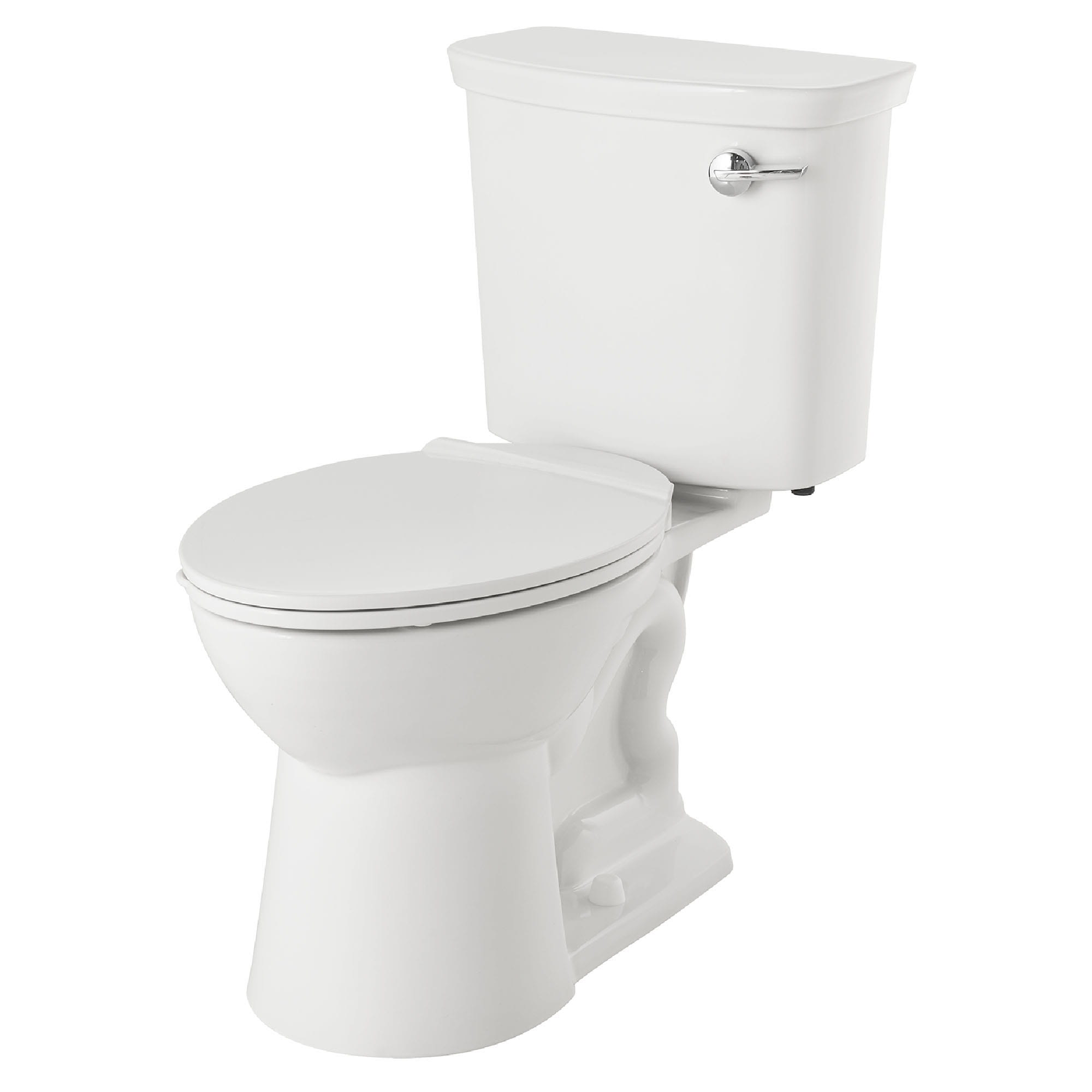 VorMax® Plus Two-Piece 1.0 gpf/3.8 Lpf Chair Height Right-Hand Trip Lever Elongated Toilet With Seat